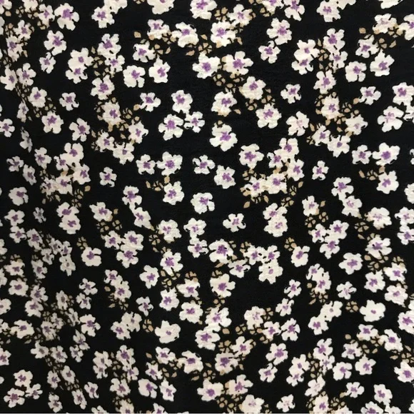 Vero Moda Black Floral Tunic Dress - Picture 5 of 7